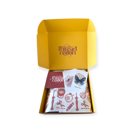 Butterfly and flower kit for 2 people